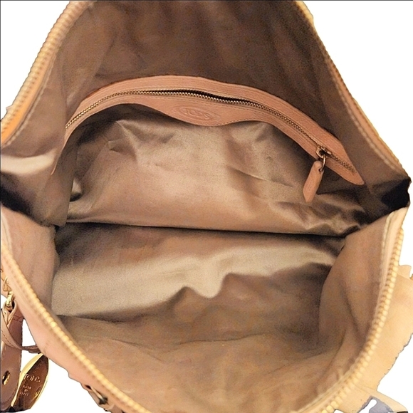 Tod's Vintage Leather Satchel - Shoulder Bag Light Pink - Picture 7 of 16